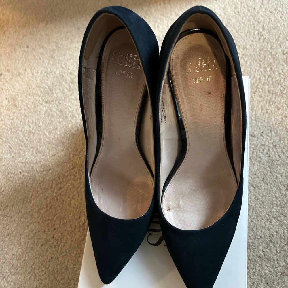 Colin Stuart Black Heels Sleek Minimalist Design